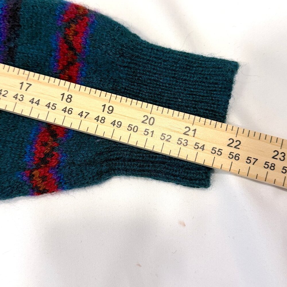 Vintage Woolrich Hunting Dog Embroidered Wool Winter Sweater Excellent Condition - Picture 14 of 14